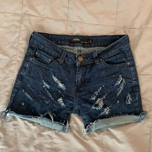 BDG Destroyed Cutoff Denim Shorts - Size 27